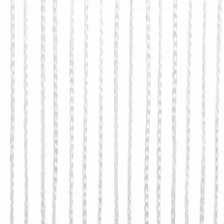 String-verhot 2 kpl 100x250 cm valkoinen