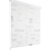 Suihkun rullaverho 80x240 cm loiske