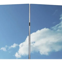 Taitettava tilanjakaja 160x170 cm ranta
