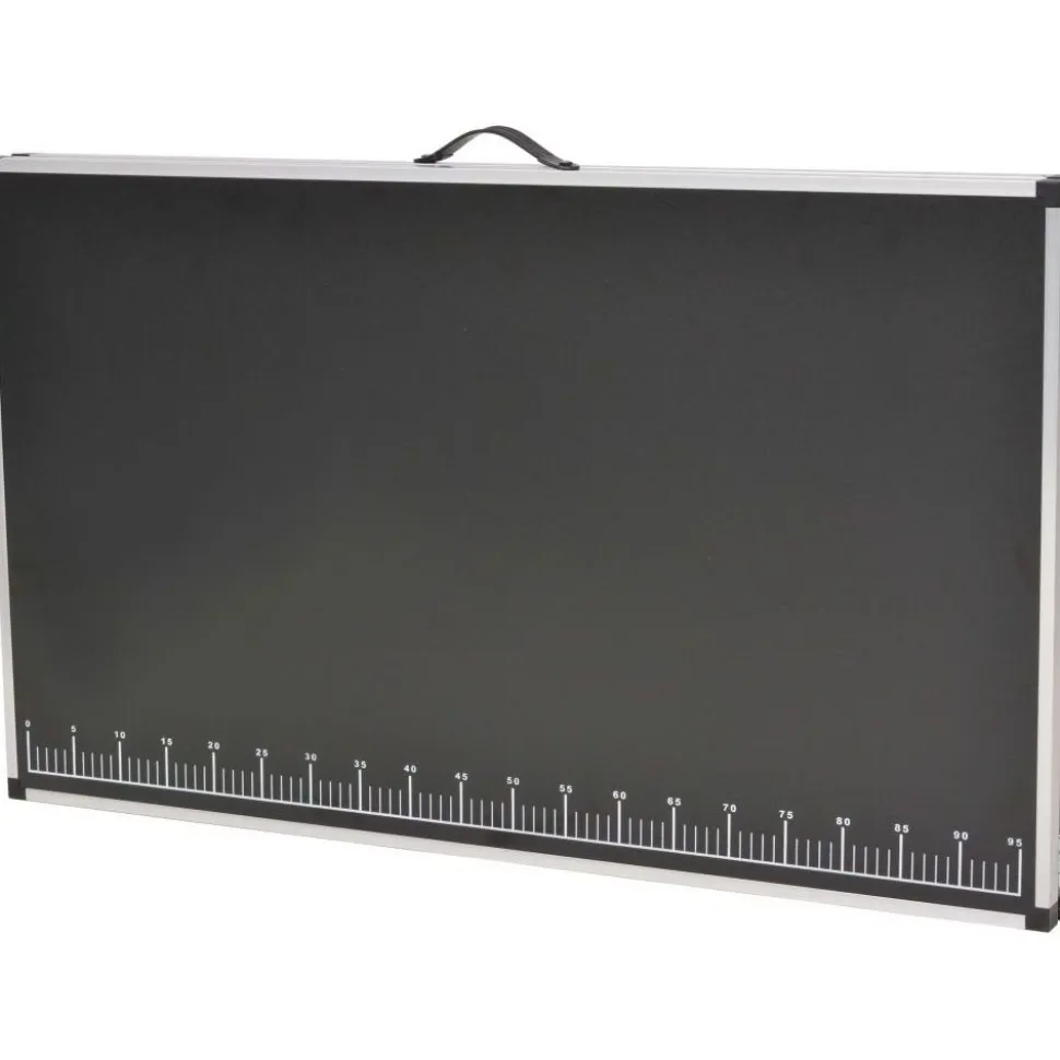 Taittuva tapetointipöytä mdf ja alumiini 200x60x78 cm