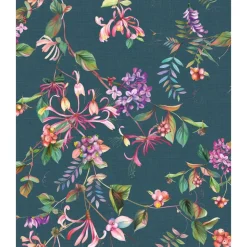 Tapetti Flora köynnös, vinyylipinta, eri värejä