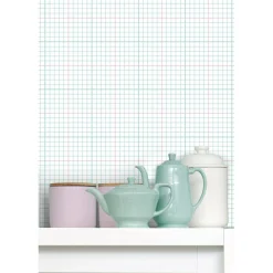 Tapetti Mini Moderns Homework, paperi, ruutu