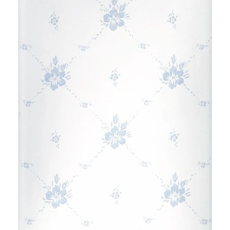 Tapetti Sandudd Isoäidin aikaan 4836-1, non-woven, maalaisromanttinen, valkoinen/sininen