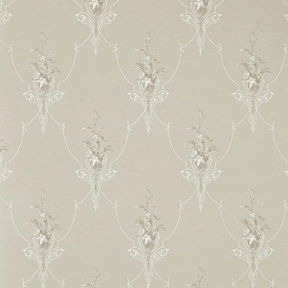 Tapetti Sandudd Isoäidin aikaan 4833-8, ornamentti, beige/vaaleanruskea, non-woven