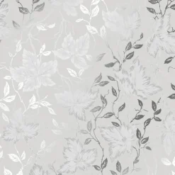 Tapetti Sandudd Rantaniitty 2965-3, 0,53x11,20 m, non-woven, romanttinen, harmaa/hopea