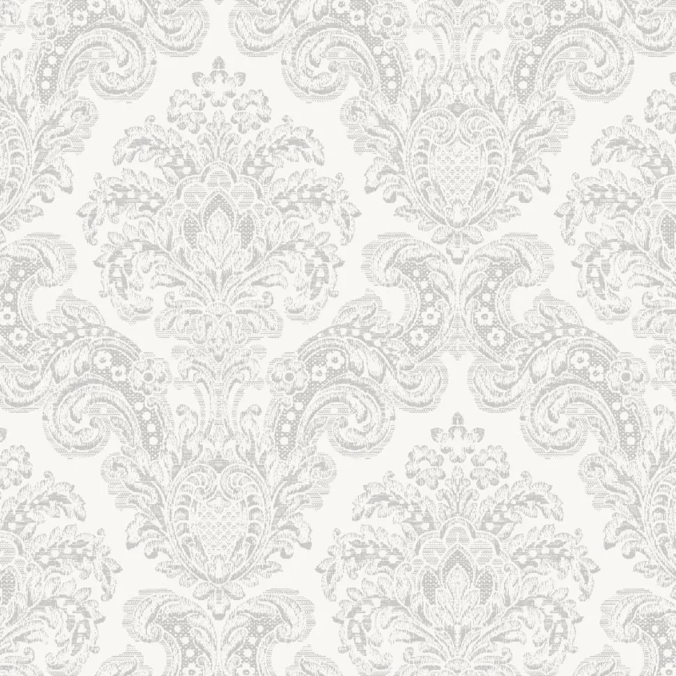 Tapetti Sandudd Rolleri 11 5390-2, 0.53x11.2m, ornamentti, harmaa