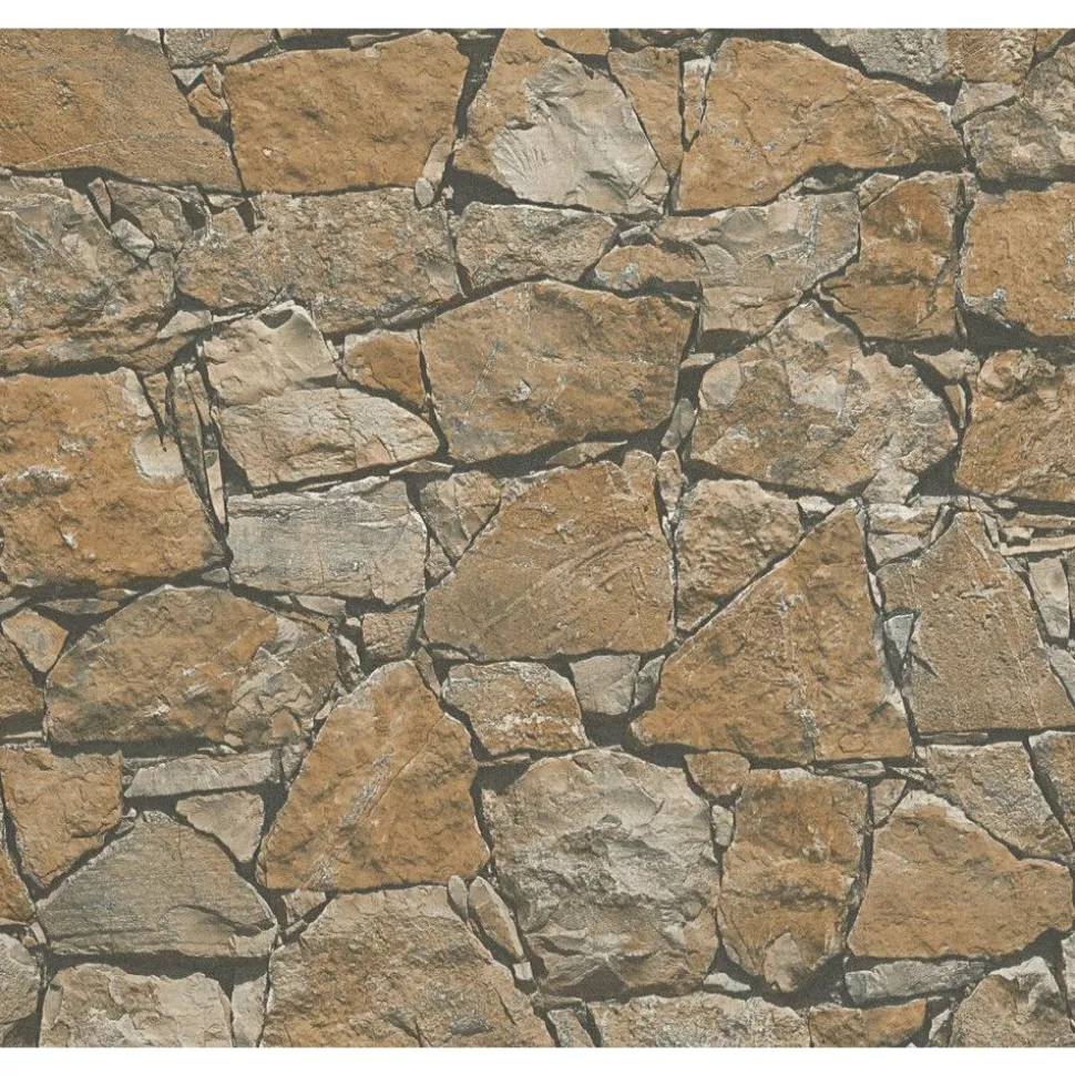 Tapetti A.S. Creation Best of Wood'n Stone II B T8631, harmaa