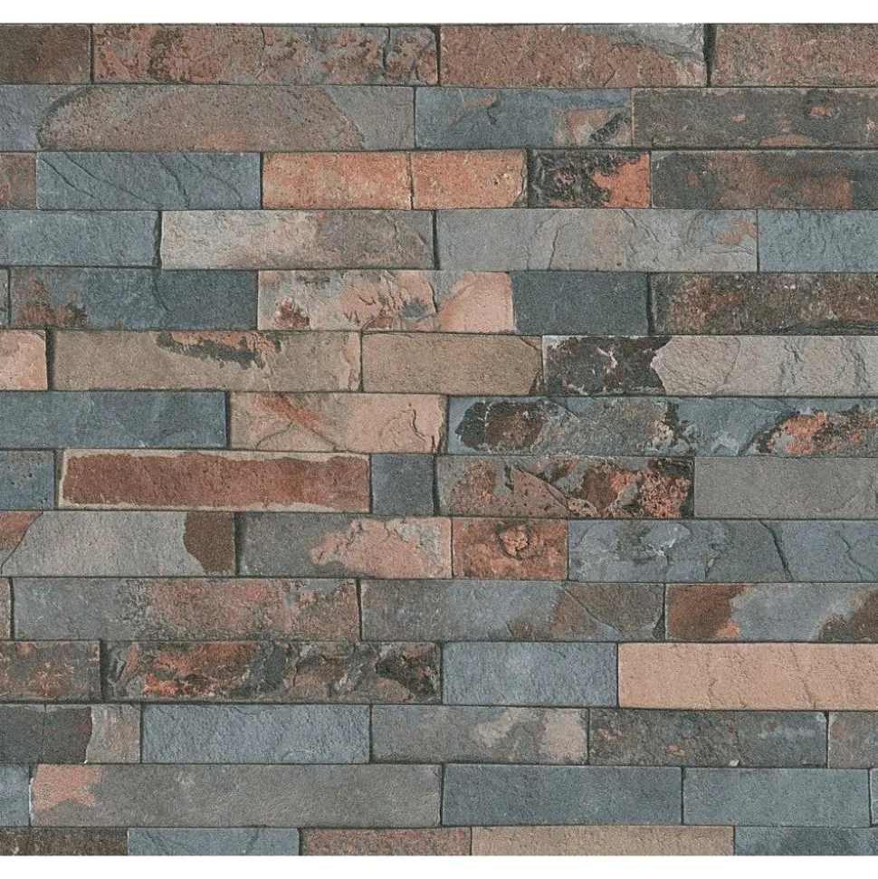 Tapetti A.S. Creation Best of Wood'n Stone II D T5823, harmaa/ruskea