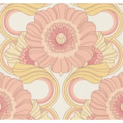 Tapetti A.S. Creations Retro chic, 39530-4, vintage, keltainen