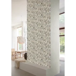 Tapetti Grandeco Arcadia A70901, non-woven, vinyylipinta, harmaa/ruskea