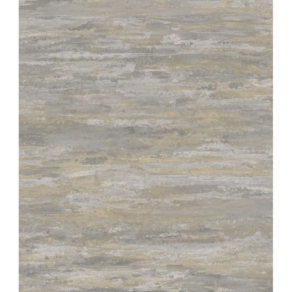 Tapetti Grandeco Arcadia A68104, non-woven, vinyylipinta, puujäljitelmä, harmaa