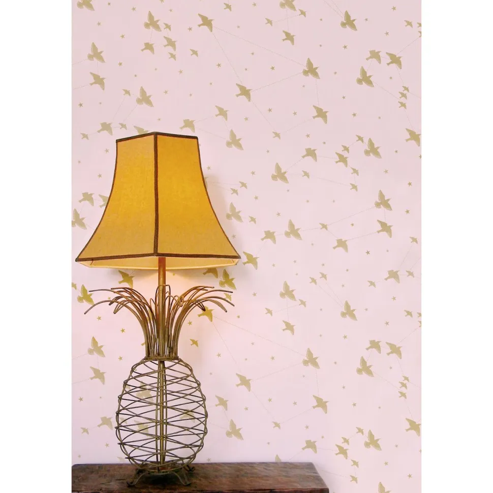 Tapetti Mini Moderns Star-ling, non-woven, vaaleansininen