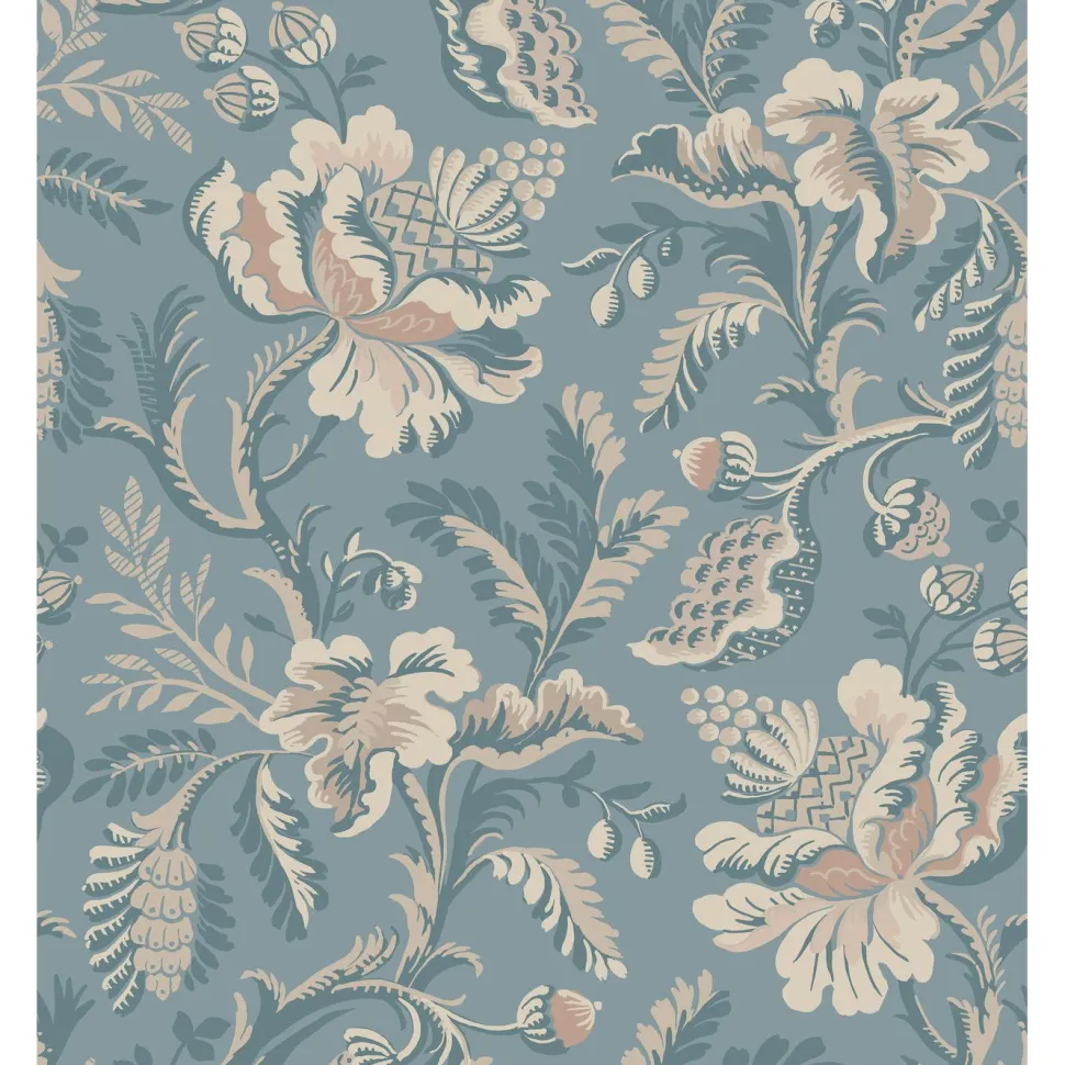 Tapetti Sandberg Daphne, non-woven, kukka, maalaisromanttinen, pastelli