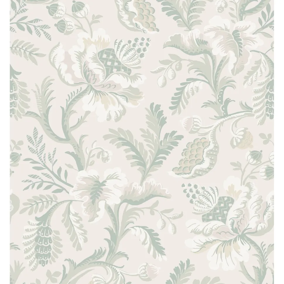 Tapetti Sandberg Daphne, non-woven, kukka, maalaisromanttinen, pastelli