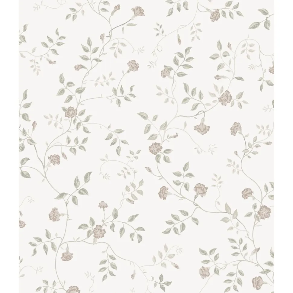 Tapetti Sandberg Henny, non-woven, romanttinen, vaalea