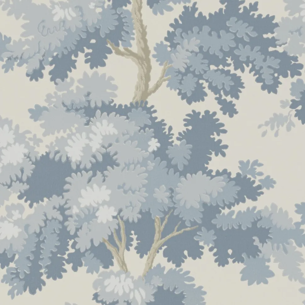 Tapetti Sandberg Raphaël 444-11, non-woven, kasvi, valkoinen