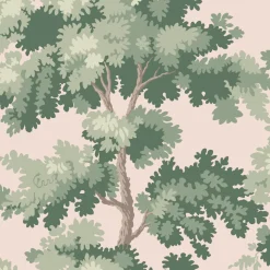 Tapetti Sandberg Raphaël 444-11, non-woven, kasvi, valkoinen