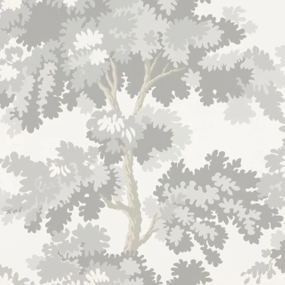 Tapetti Sandberg Raphaël 444-11, non-woven, kasvi, valkoinen