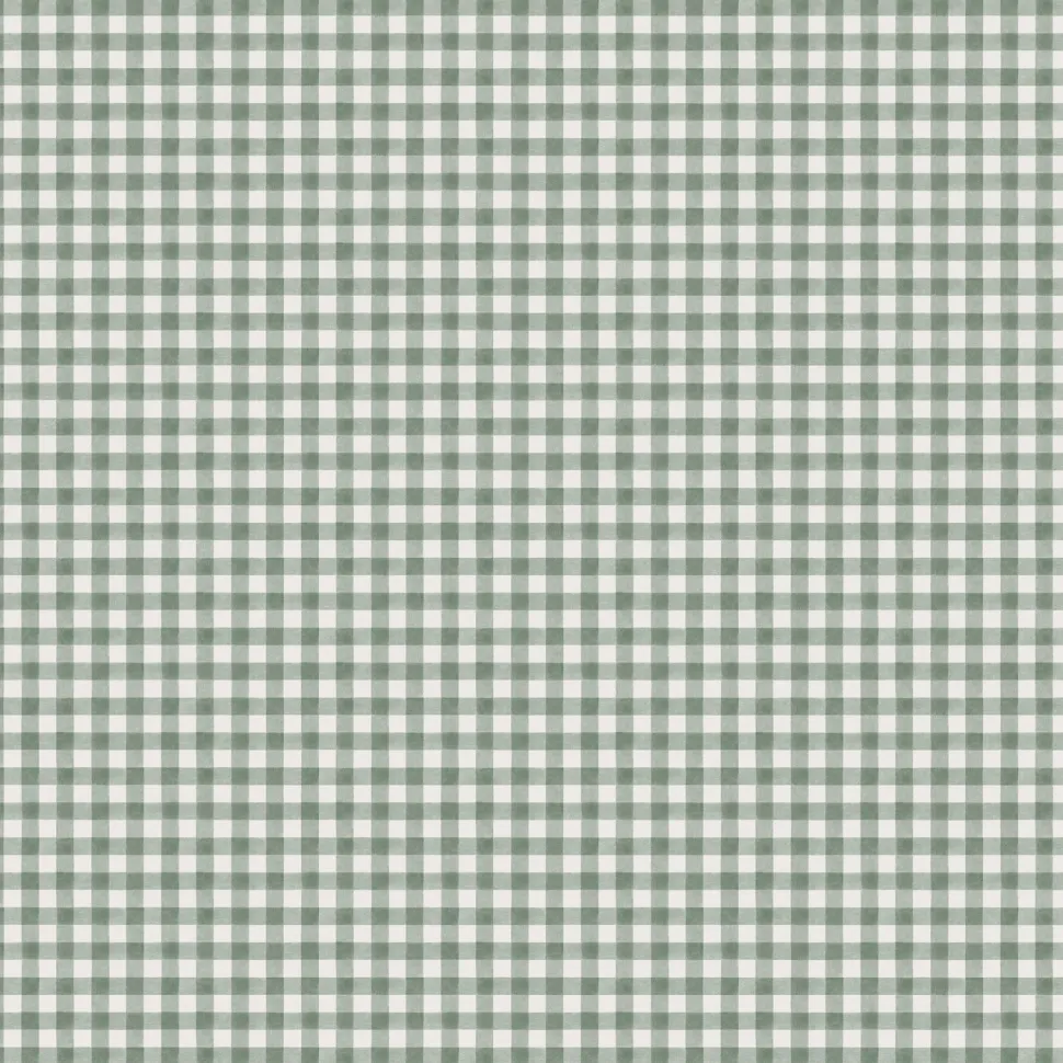 Tapetti Sandberg Ruta, non-woven, ruutu, vaaleanvihreä