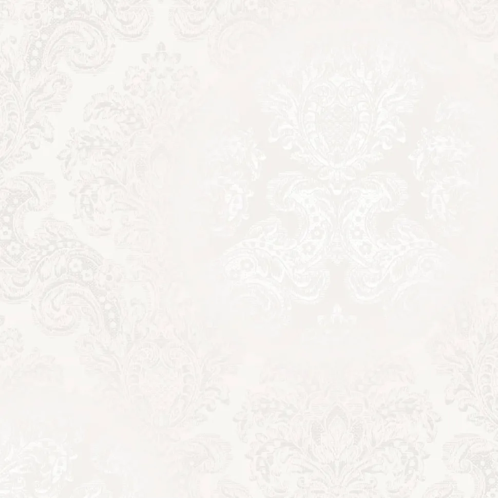 Tapetti Sandudd Rolleri 11 5390-1, 0.53x11.2m, ornamentti, valkoinen