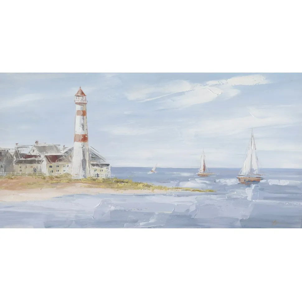 Taulu majakka Home4You 60x120 cm, sininen