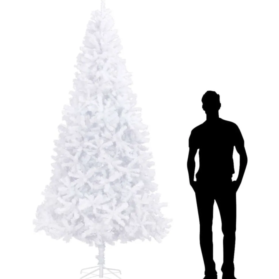 Tekojoulukuusi, 300cm, valkoinen