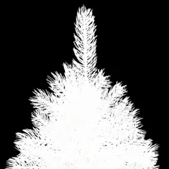 Tekojoulukuusi jalustalla valkoinen 120cm, PE