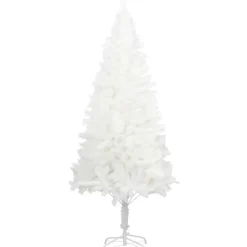 Tekojoulukuusi jalustalla valkoinen 240cm, PE