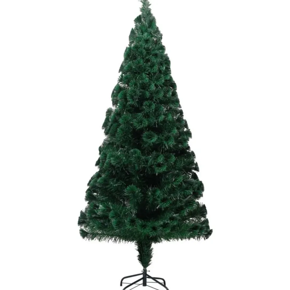 Tekojoulukuusi jalustalla, vihreä, 210cm, PVC