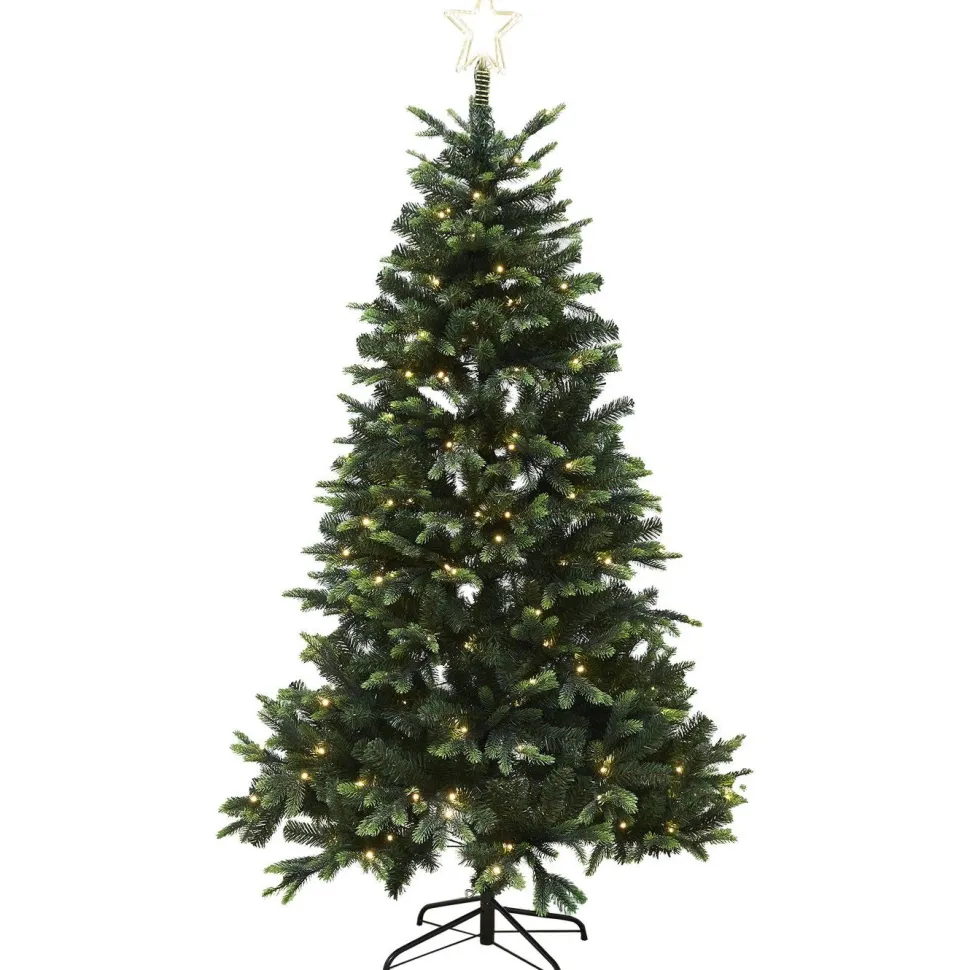 Tekojoulukuusi Nordic Winter Lifa 260cm PE/PVC LED-valoilla ja latvatähdellä