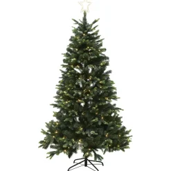 Tekojoulukuusi Nordic Winter Lifa 150cm PE/PVC valoilla ja latvatähdellä