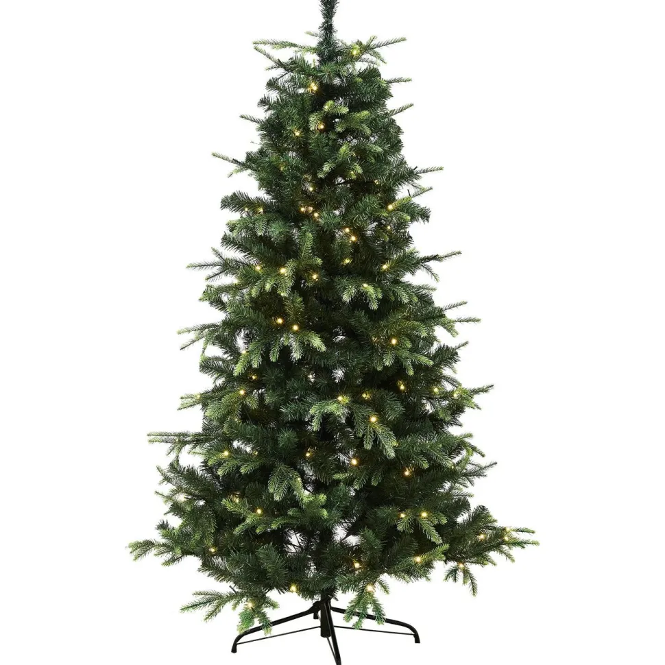 Tekojoulukuusi Nordic Winter Viga 200cm PE/PVC LED-valoilla