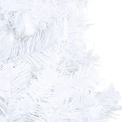 Tekojoulukuusi paksuilla oksilla, valkoinen, 150cm, PVC