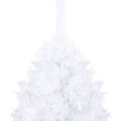 Tekojoulukuusi paksuilla oksilla, valkoinen, 180cm, PVC