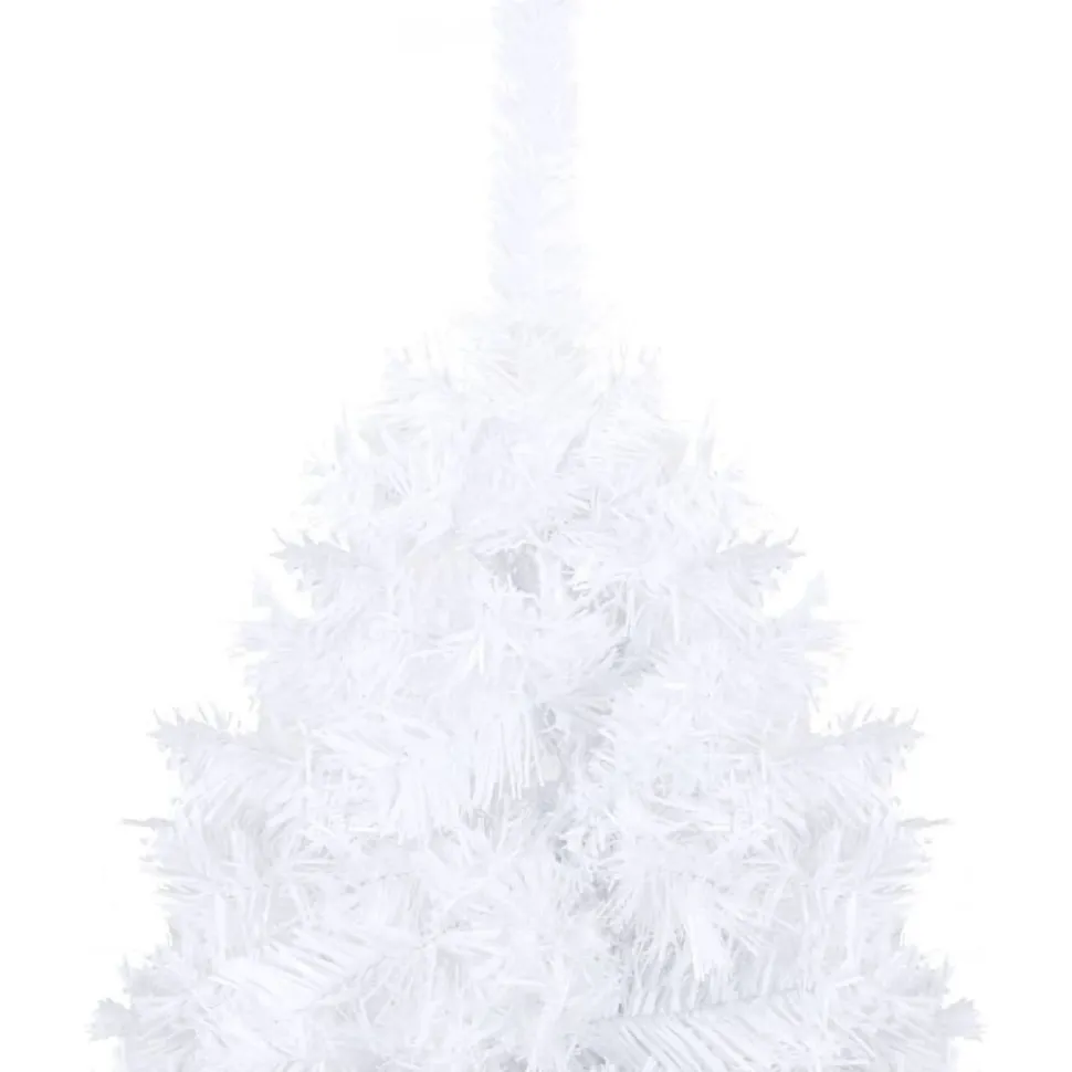 Tekojoulukuusi paksuilla oksilla, valkoinen, 180cm, PVC