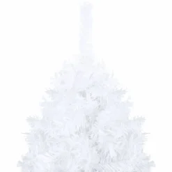 Tekojoulukuusi paksuilla oksilla, valkoinen, 240cm, PVC