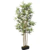 Tekokasvi bambupuu 120cm, 552 lehteä, vihreä