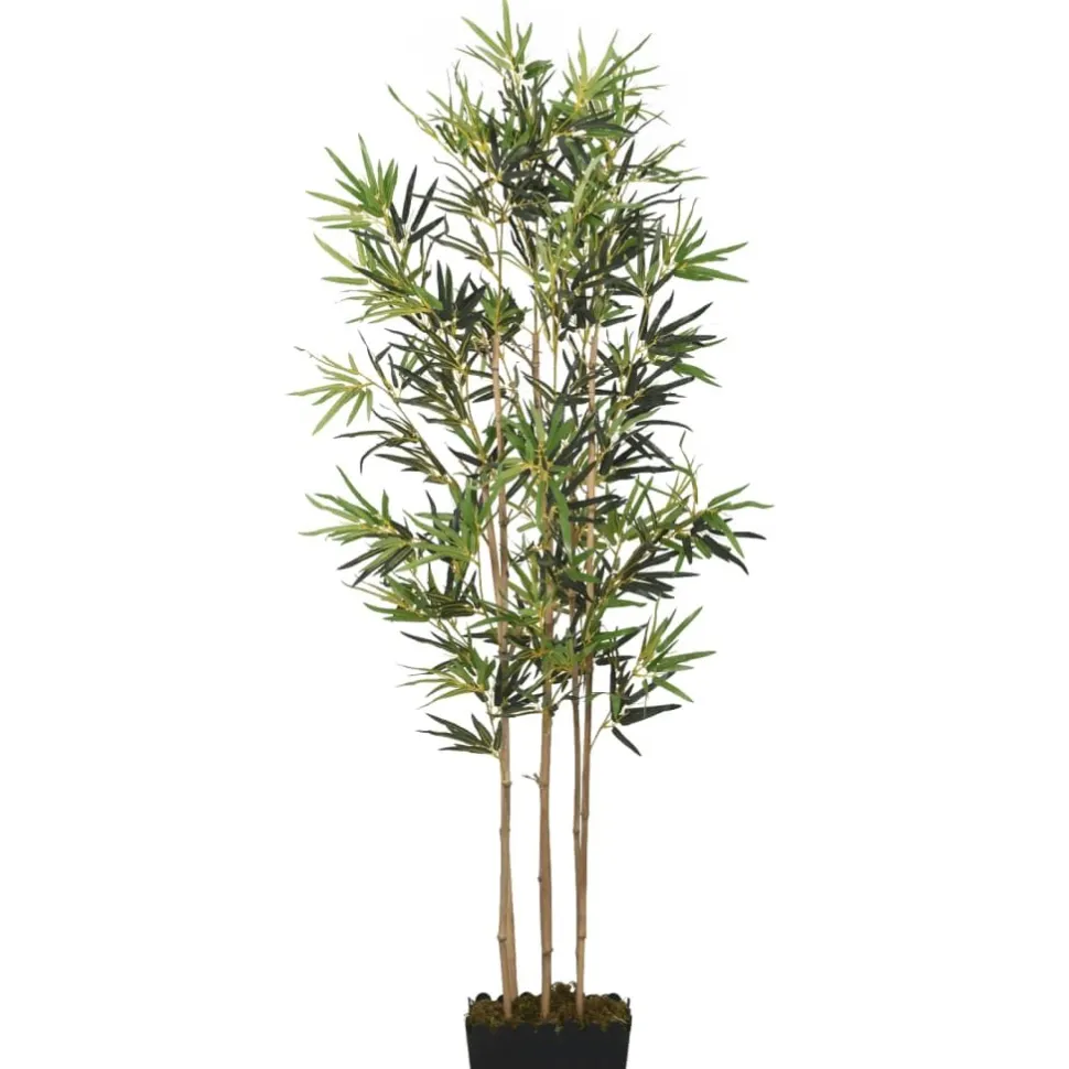 Tekokasvi bambupuu 120cm, 552 lehteä, vihreä