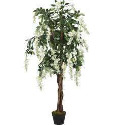 Tekokasvi sinisade 560 lehteä 80 cm vihreä ja valkoinen