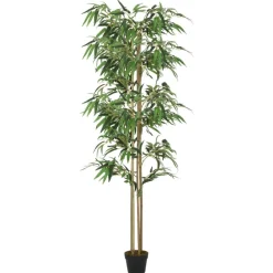 Tekokasvi bambupuu, 988 lehteä, 150 cm