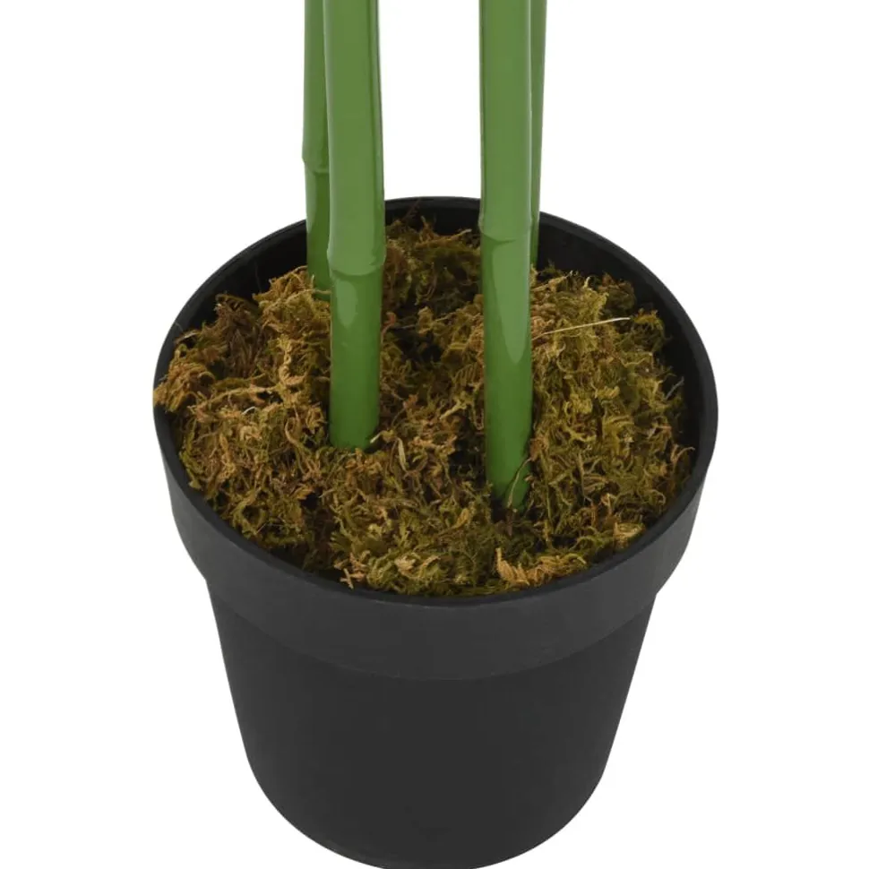 Tekokasvi bambupuu, 384 lehteä, 120 cm, vihreä