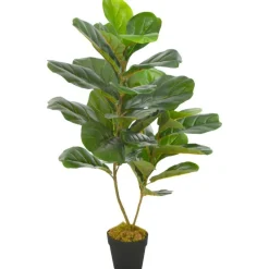 Tekokasvi lyyraviikuna ruukulla vihreä 90 cm