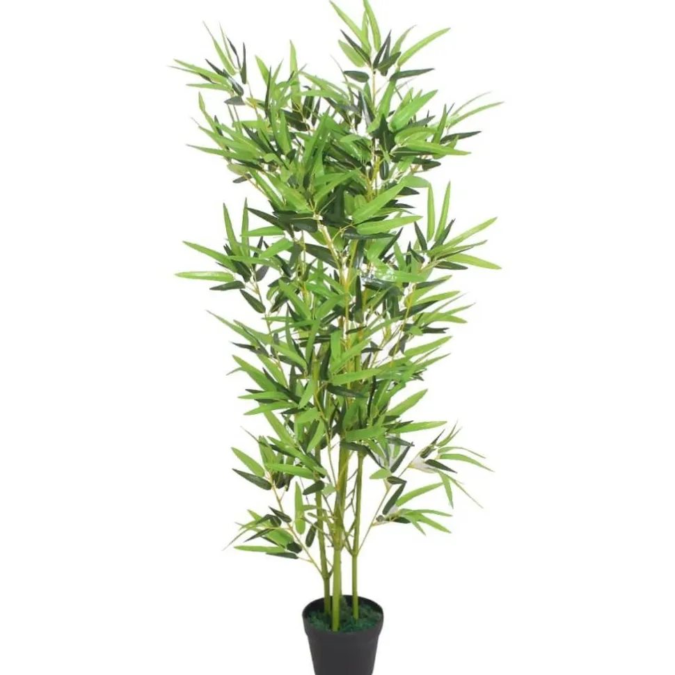 Tekokasvi ruukulla bambu 120 cm vihreä