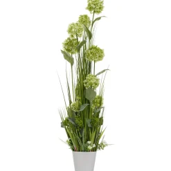 Tekokukka Home4You IN GARDEN K120 cm, vihreä hortensia, ruohokasvi ruukulla