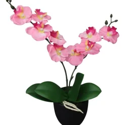 Tekokukka ruukulla orkidea 30 cm vaaleanpunainen