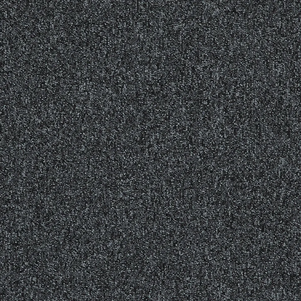 Tekstiililaatta Interface Heuga 727 4122123 Coal, 50x50cm, musta