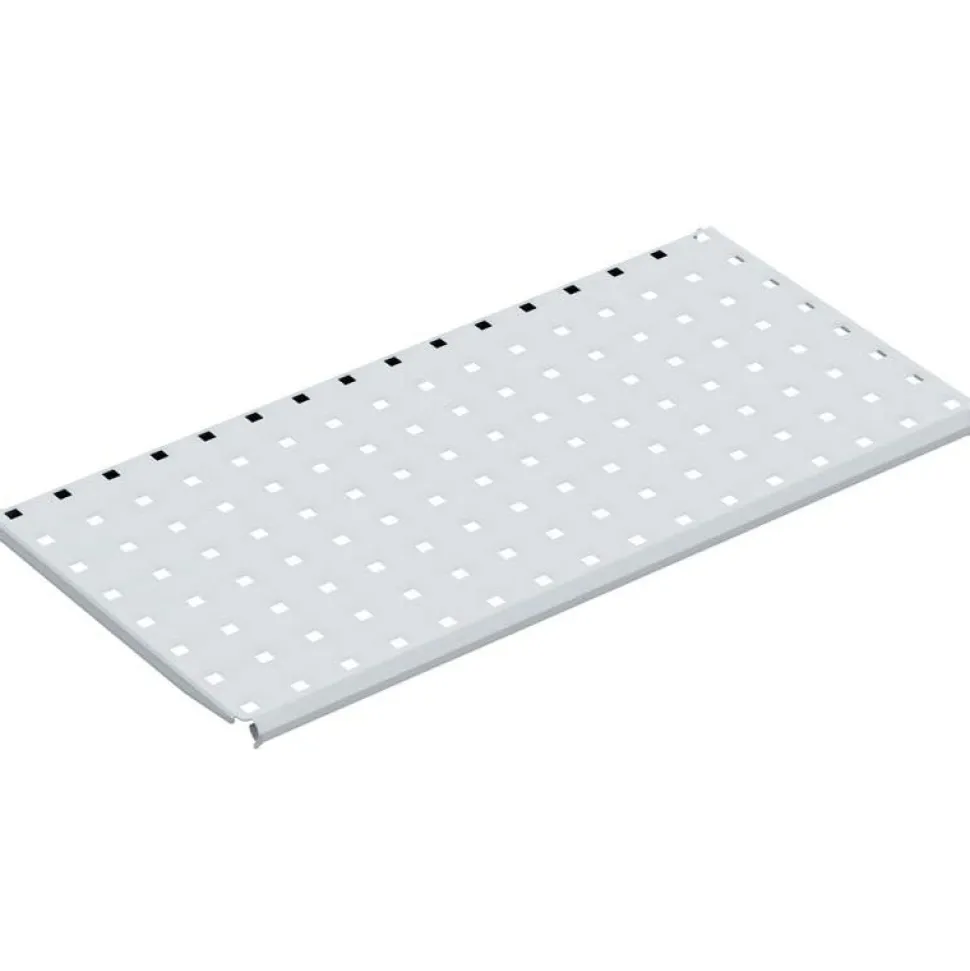 Teräshylly reijitetty 600 x 300 mm valkoinen