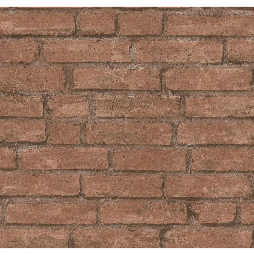 Tiilitapetti A.S. Creation Best of Wood'n Stone II C 377471, ruskea
