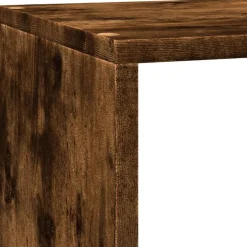 Tilanjakaja 4 tasoa savutammi 137,5x29x103,5 cm tekninen puu (57980)