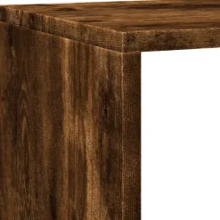 Tilanjakaja 4 tasoa savutammi 143,5x29x143,5 cm tekninen puu (57998)